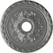 Ekena Millwork Palmetto Ceiling Medallion (Fits Canopies up to 5"), 20 7/8"OD x 3 5/8"ID x 1 5/8"P, Silver CM20PMSLS - alternate 1